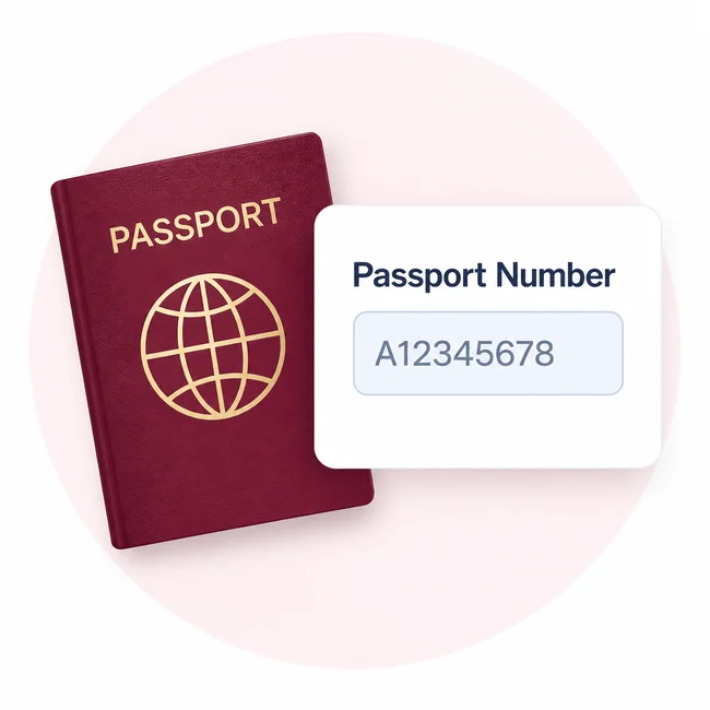 Enter Passport Number